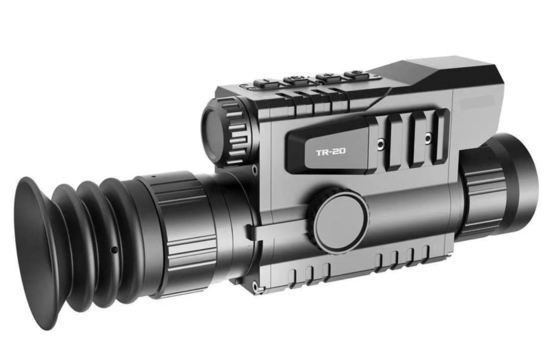 35mm de Beschermende brillen van de de Nachtvisie van de Lens Handbediende Thermische Weergave Infrarode de Jachtcamera