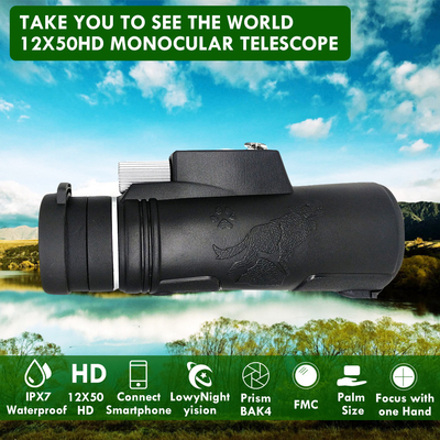 10x42 de Cameratelescoop HD van de celtelefoon Dubbel Nadrukkompas