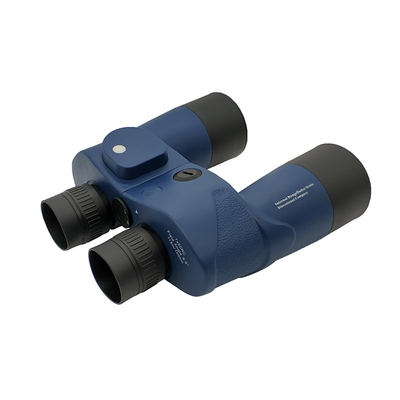 Blauwe Militaire Telescoop, de Militaire Verrekijkers van 10x50 met Afstandsmeterkompas