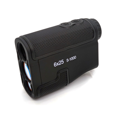 Openlucht Handbediende Afstandsmeter 1000m van de Golflaser de Hoge Precisie van 6x