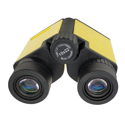 Hoge Resolutie10x22 Jonge geitjes Toy Binoculars Bak 4 Prisma Draagbare Brede Hoek