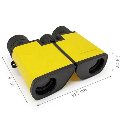 Hoge Resolutie10x22 Jonge geitjes Toy Binoculars Bak 4 Prisma Draagbare Brede Hoek