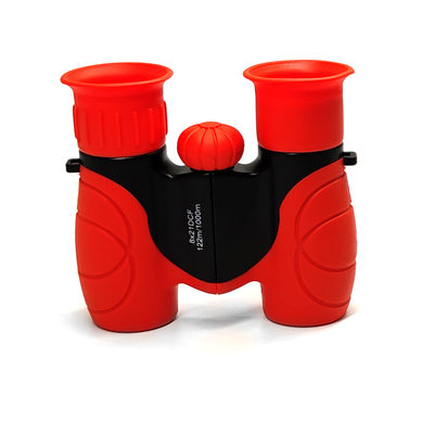 Het rode 10x22-Spel van Peutertoy binoculars for kids outdoor